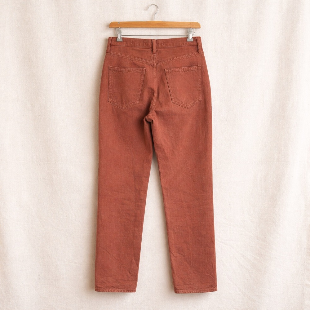 DENIM FORUM High Rise Straight Leg Denim Jeans Aritzia Vintage Everyday Pant - Picture 2 of 4
